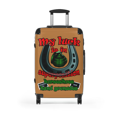 my luck - Suitcase (light brown)