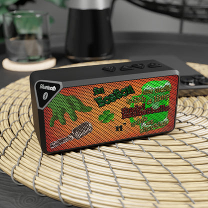 celtics logo - Jabba Bluetooth Speaker (burnt orange)