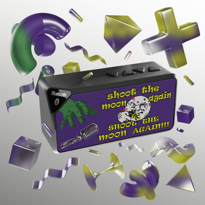 shoot the moon again - Jabba Bluetooth Speaker (purple)