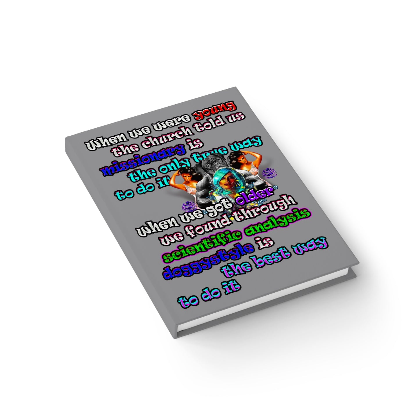 doggystyle - journal-lined (grey)