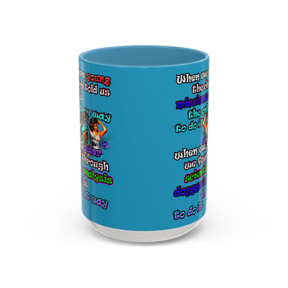 doggystyle - Accent Mug (turquoise)