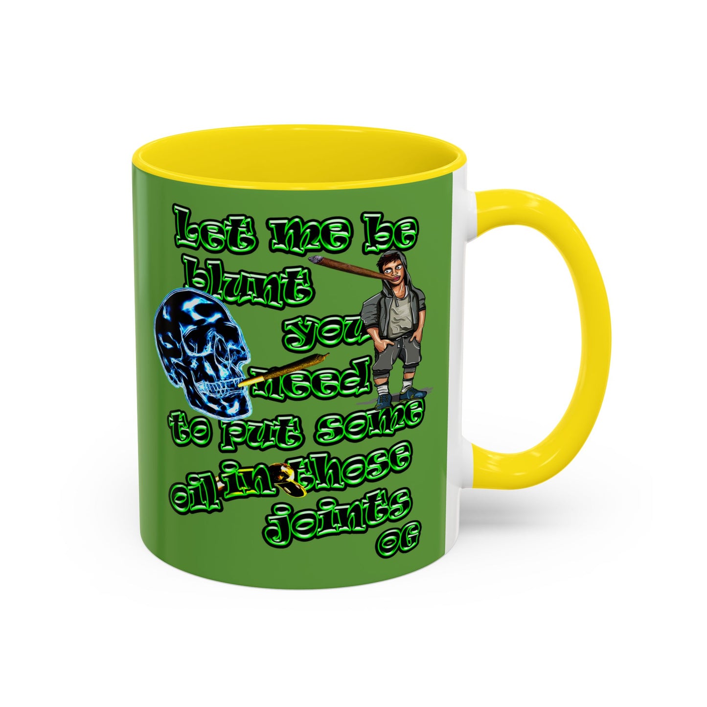 og - Accent Mug (green)
