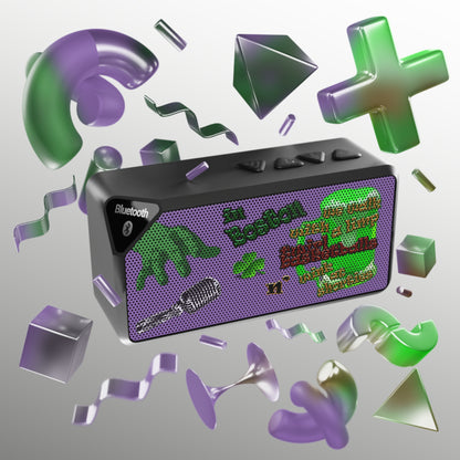 celtics logo - Jabba Bluetooth Speaker (light purple)