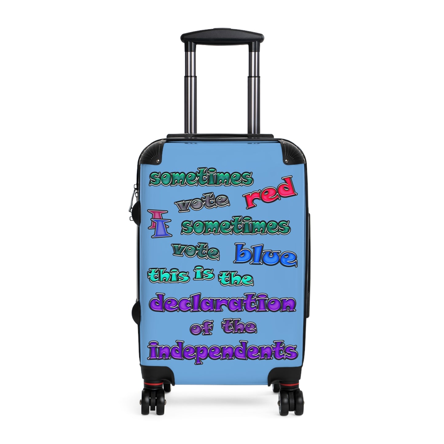 declaration of the independents - Suitcase (light blue)