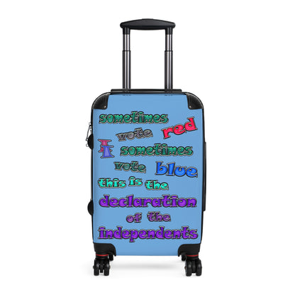 declaration of the independents - Suitcase (light blue)