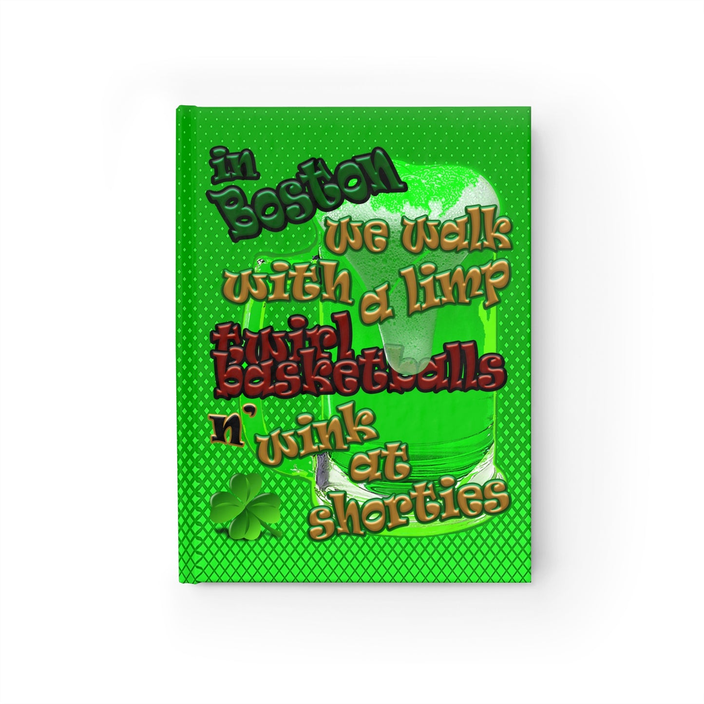 celtics logo - journal-lined (logo green)