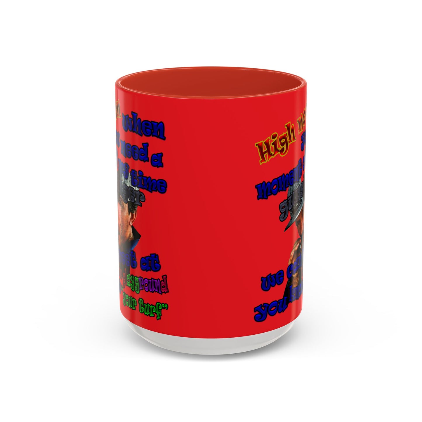 high noon - Accent Mug (red)