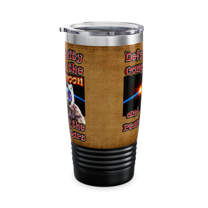 defy conquer reach - Ringneck Tumbler, 20oz (brown papyrus)