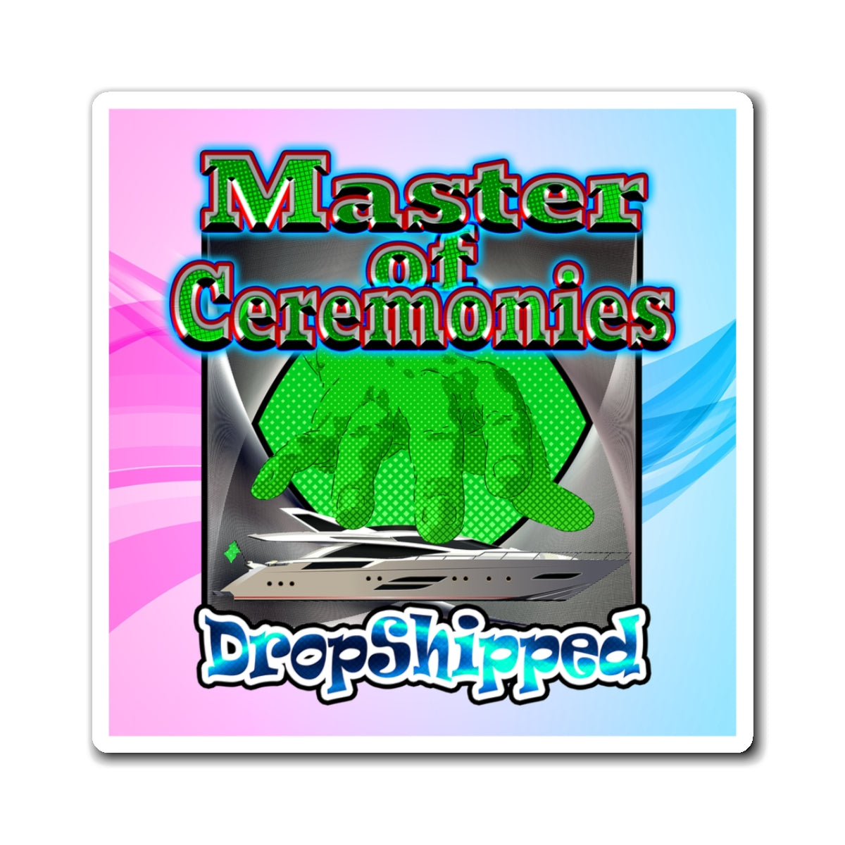 logo - Magnets - (light blue-pink wave)
