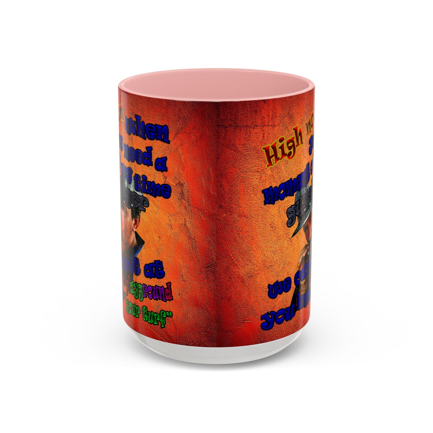 high noon - Accent Mug (burnt orange)