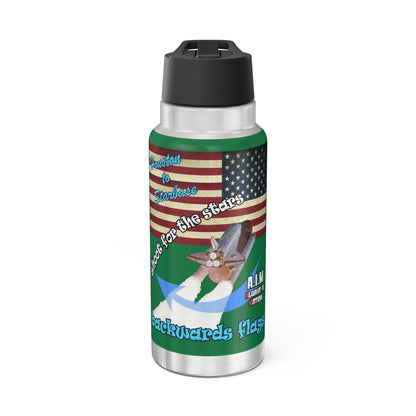 shoot for the stars - Gator Tumbler, 32oz (dark green)
