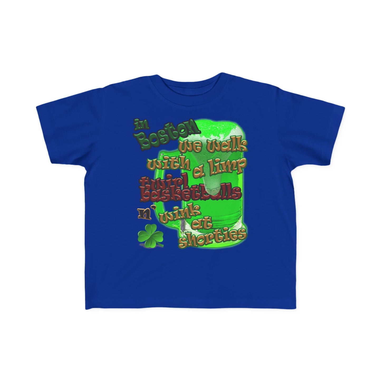 celtics logo - Toddler's Fine Jersey Tee