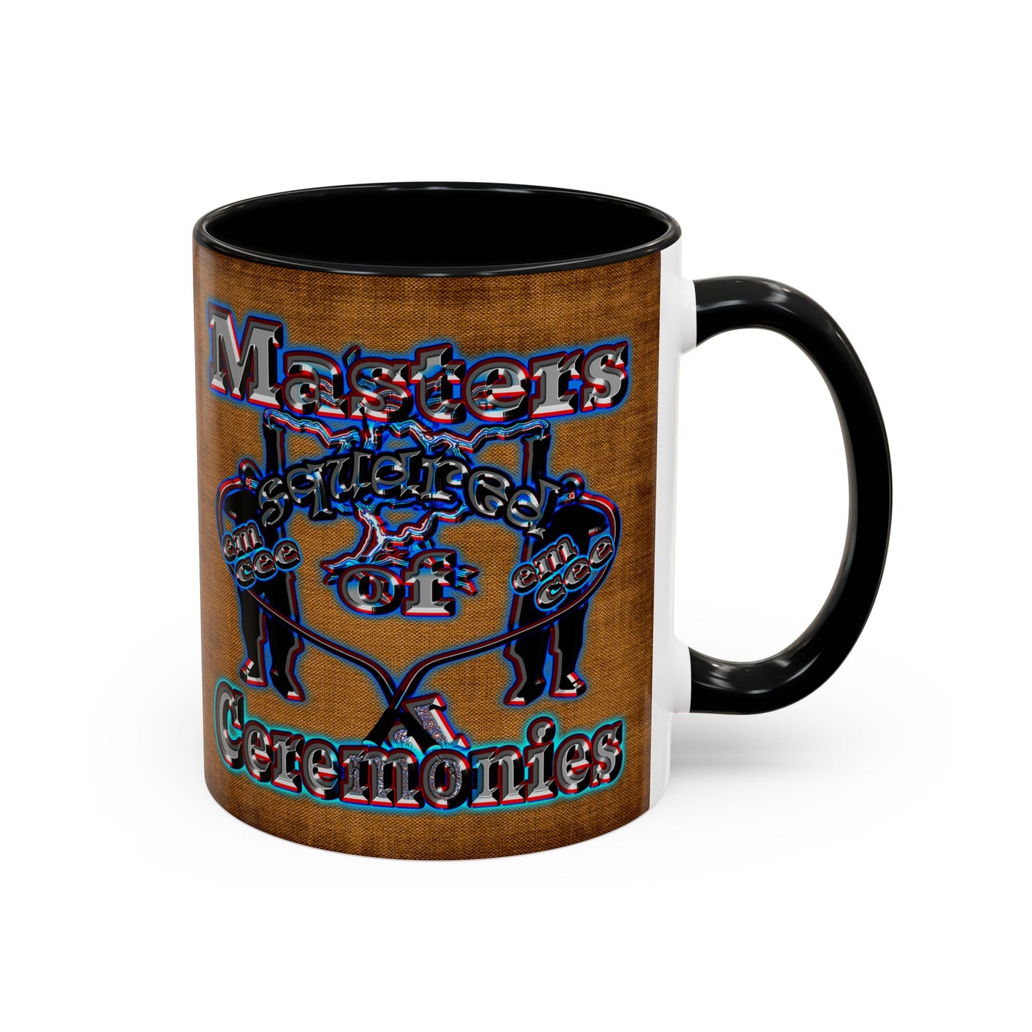 em cee squared - Accent Mug (brown papyrus)