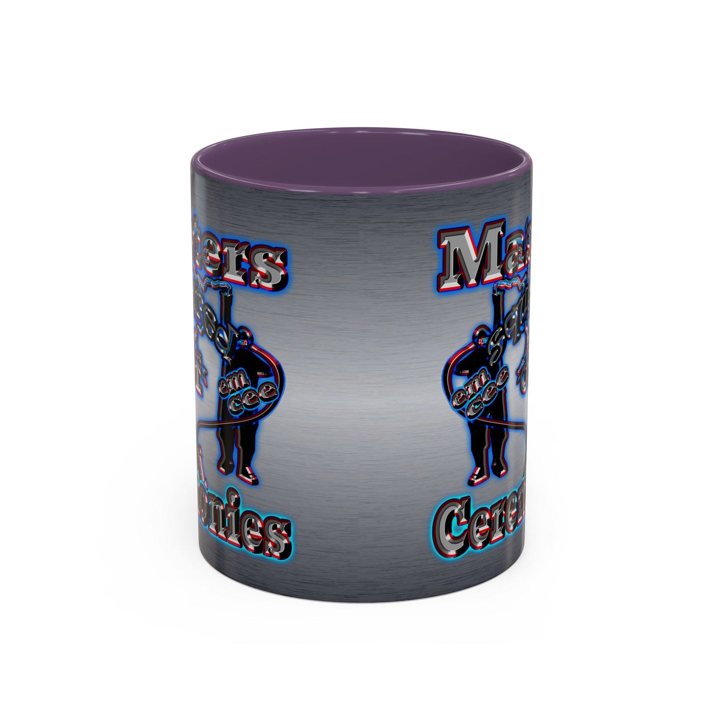 em cee squared - Accent Mug (brushed nickel)