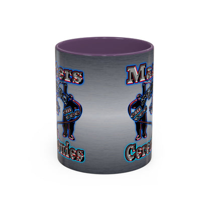 em cee squared - Accent Mug (brushed nickel)