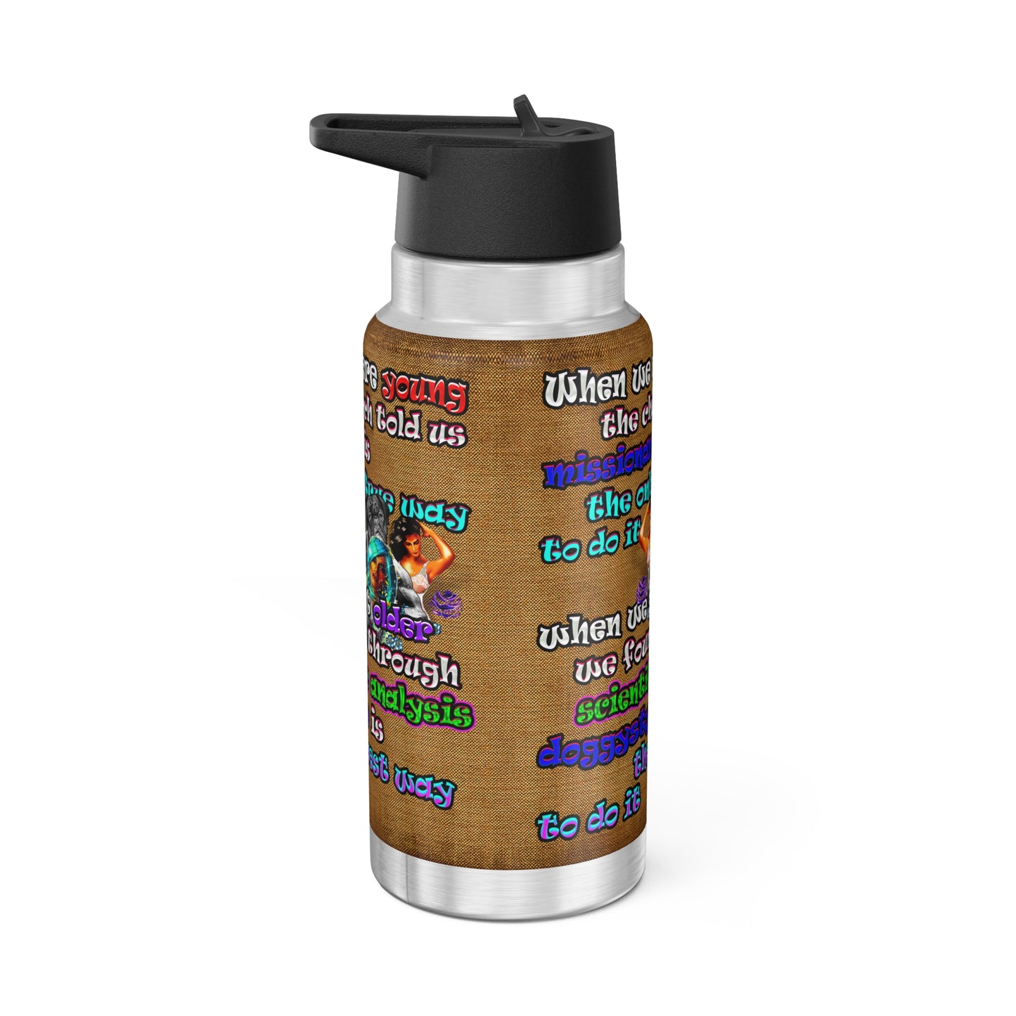 doggystyle - Gator Tumbler, 32oz  (brown papyrus)