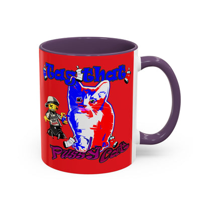 tag that - Accent Mug (red)