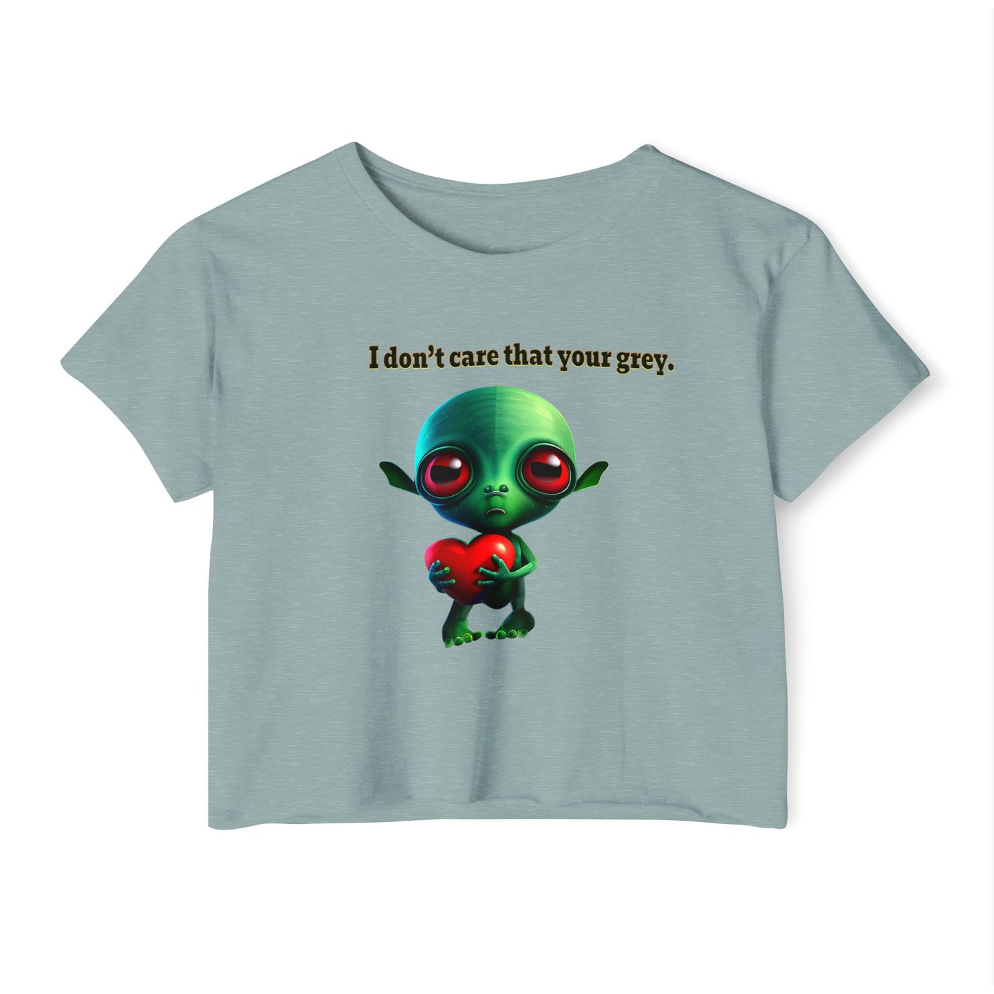 I don't care that your grey - Women's Festival Crop Top