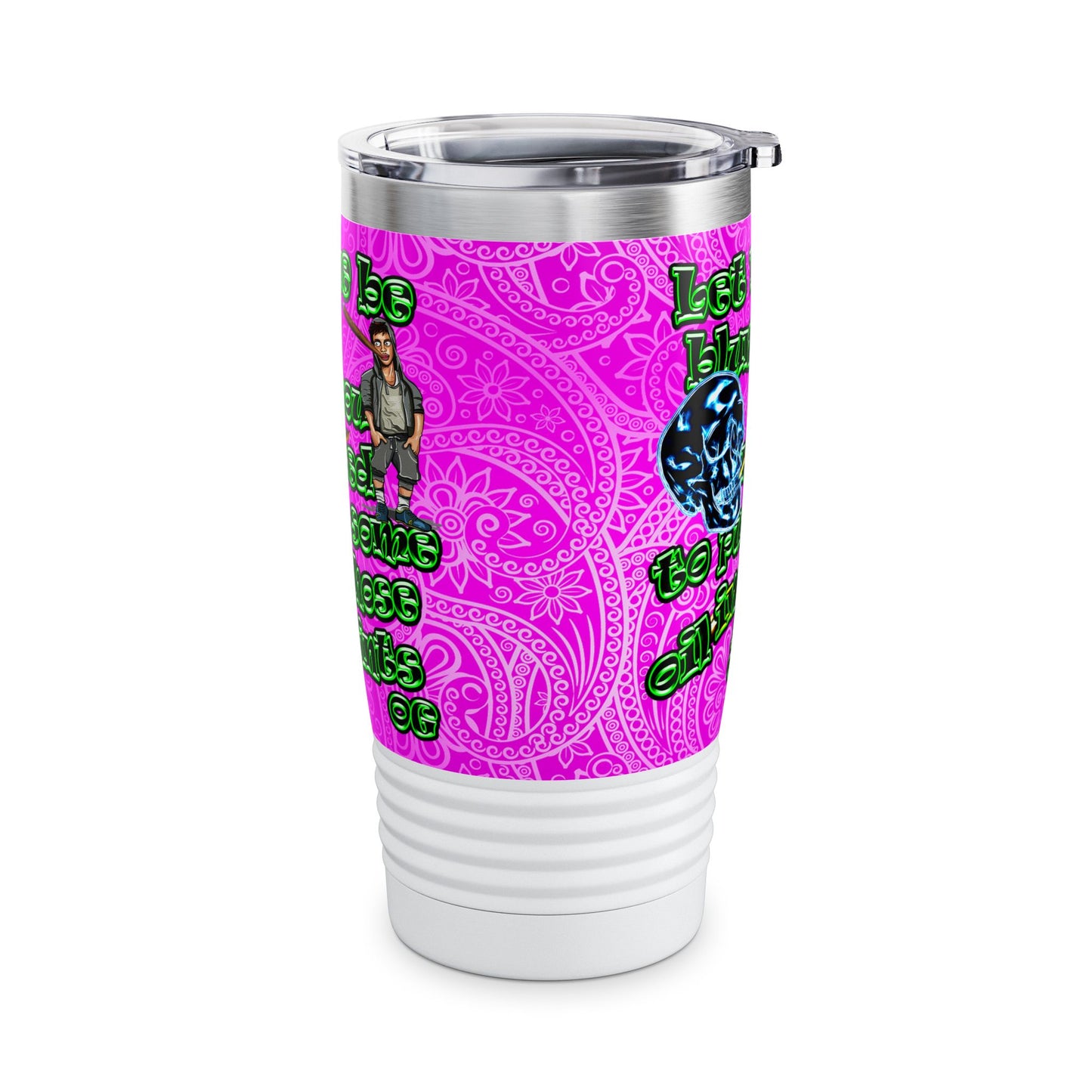 og - Ringneck Tumbler, 20oz (pink swirl)