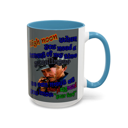 high noon - Accent Mug (dark grey)