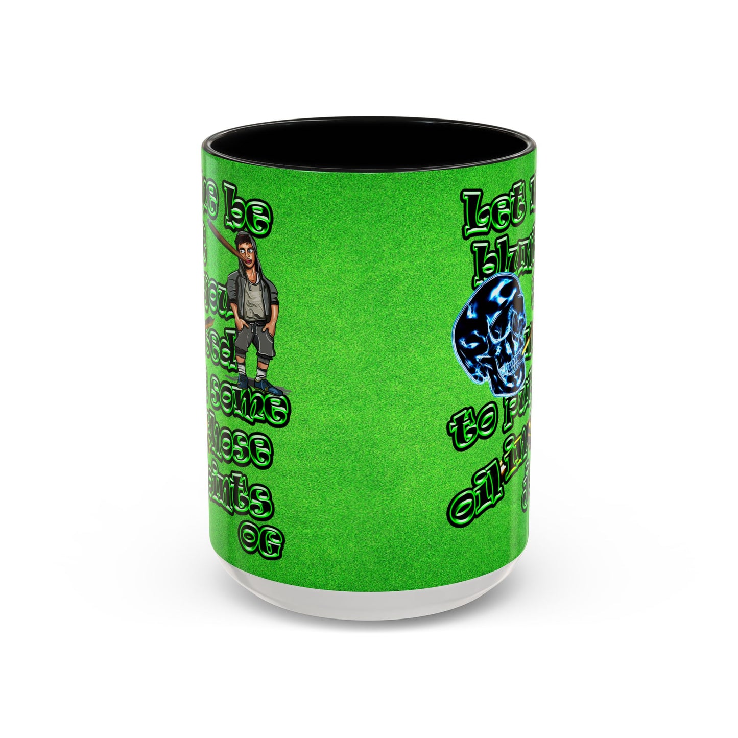 og - Accent Mug (green turf)