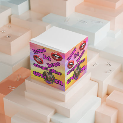 hoes b4 bros - note cube (color blur)