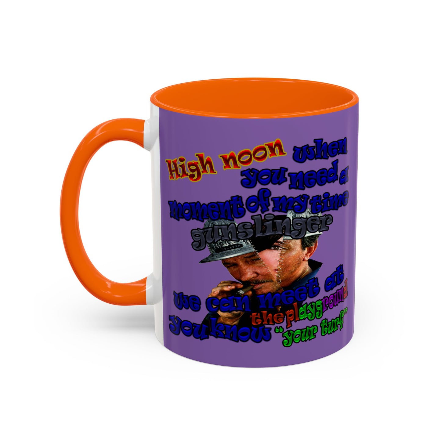 high noon - Accent Mug (light purple)