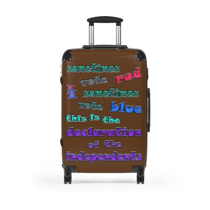 declaration of the independents - Suitcase (brown)