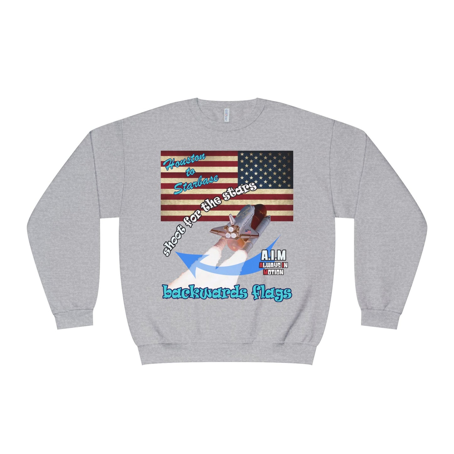 shoot for the stars - Unisex NuBlend® Crewneck Sweatshirt
