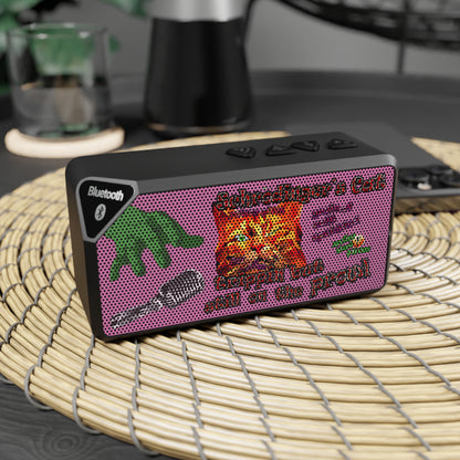 schrodinger's cat - Jabba Bluetooth Speaker (light pink)