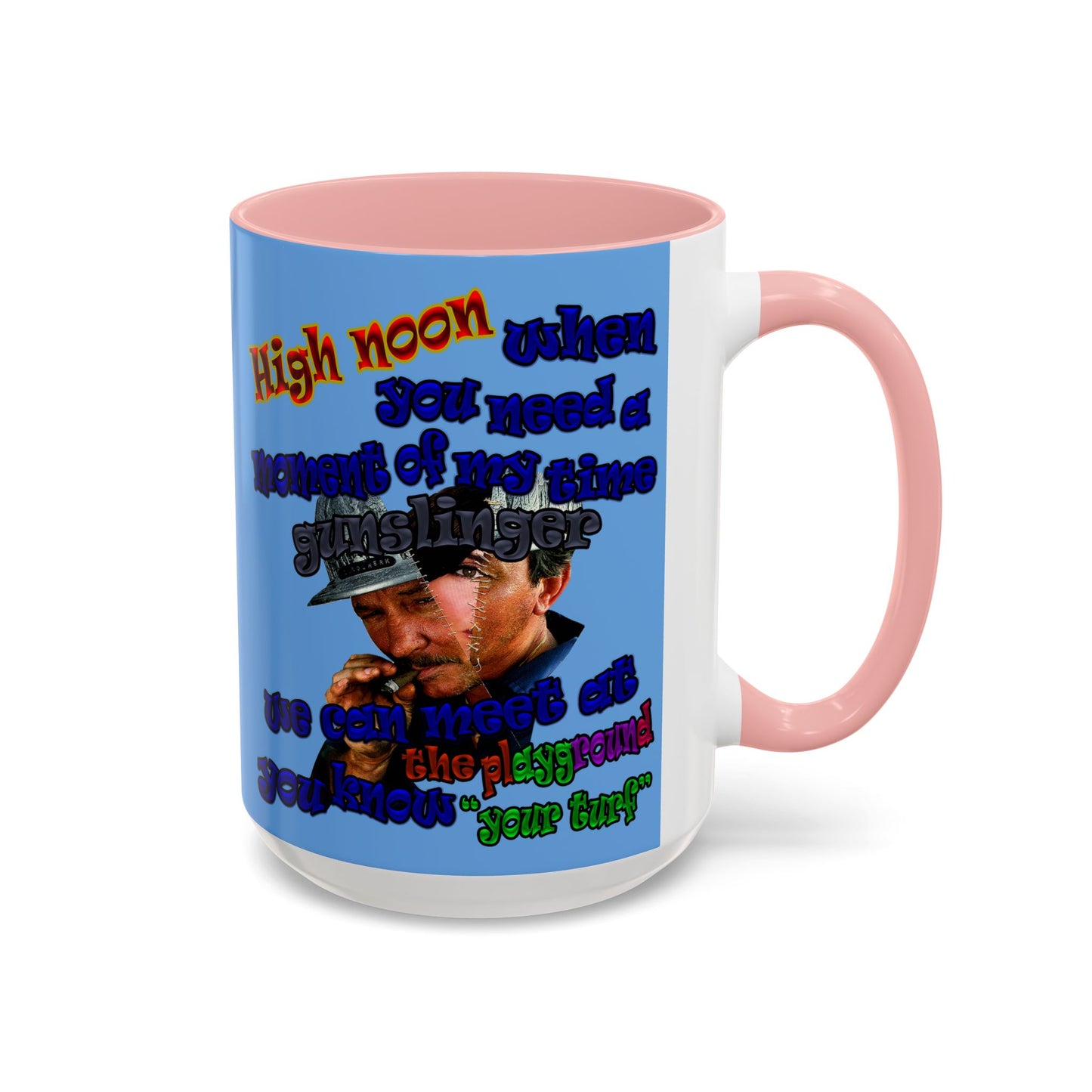 high noon - Accent Mug (light blue)