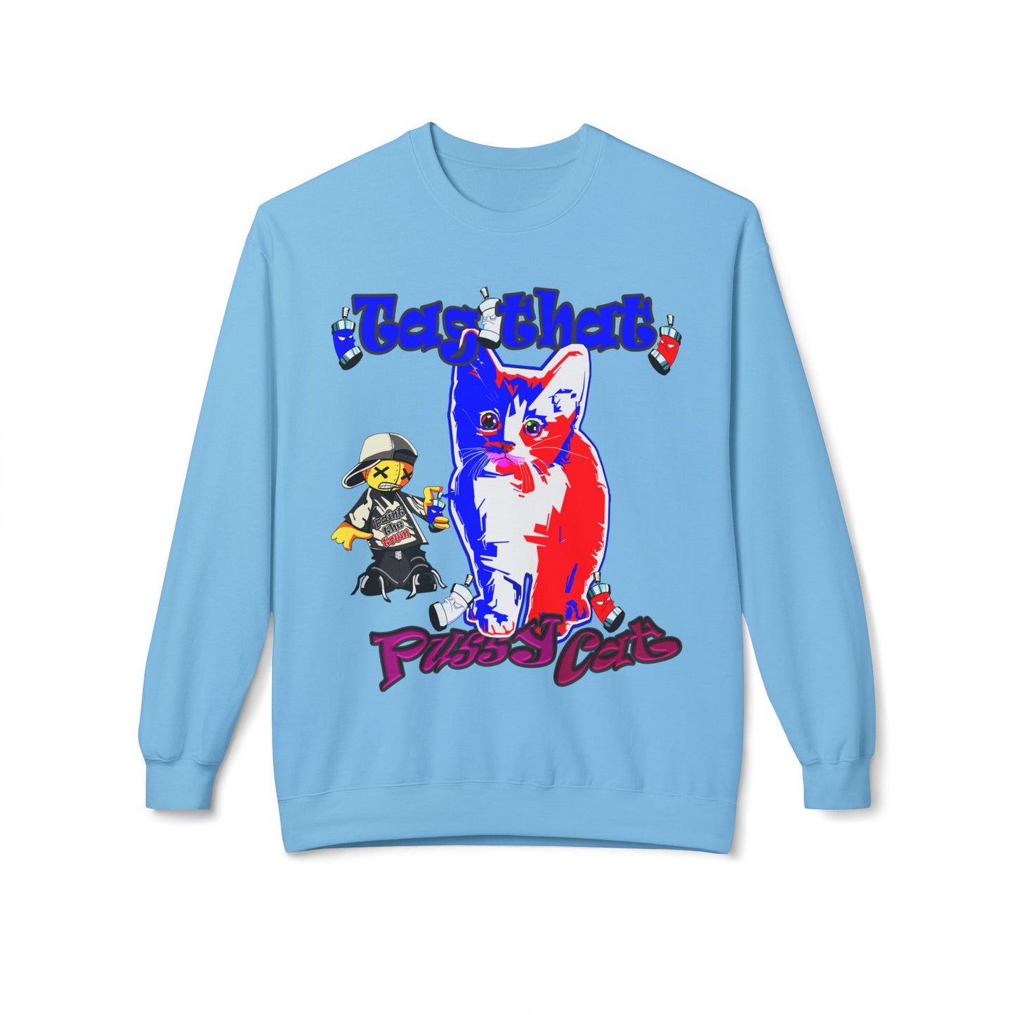 tag that - Unisex Midweight Softstyle Fleece Crewneck Sweatshirt