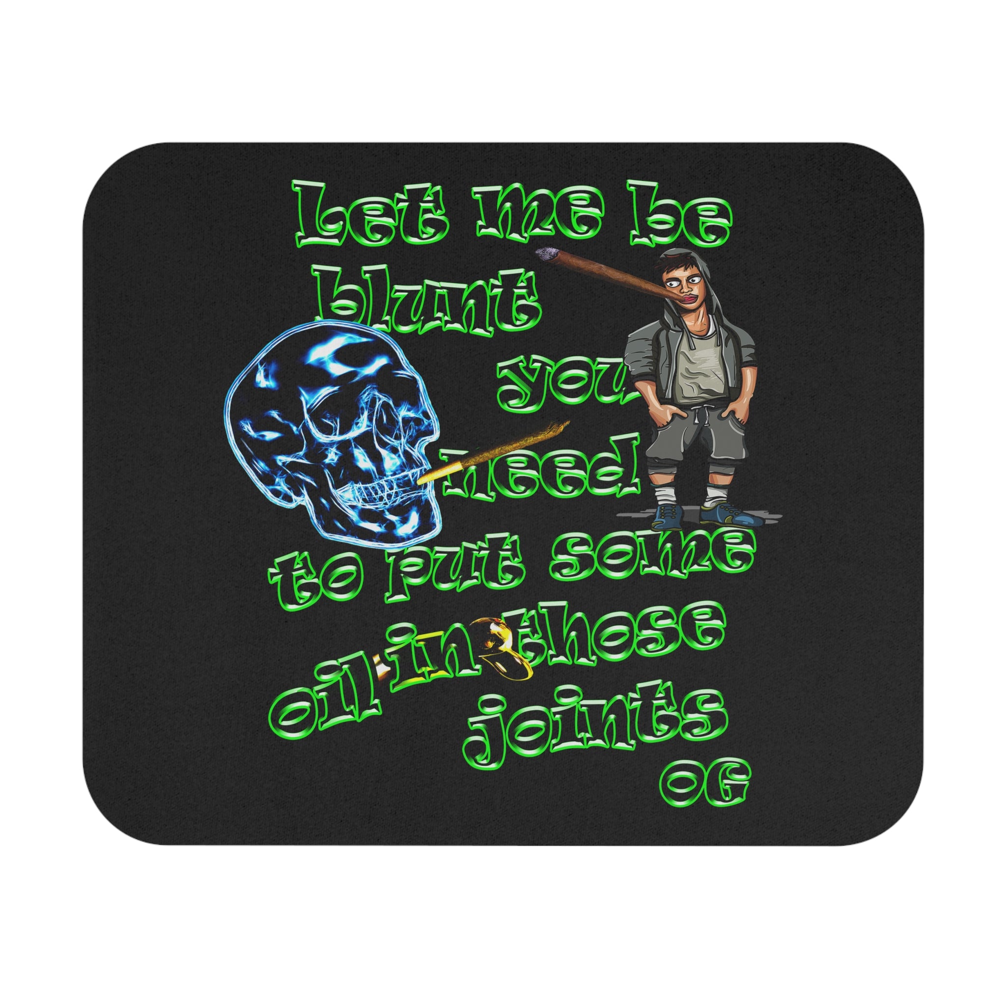 og - Mouse Pad (Rectangle) (black)