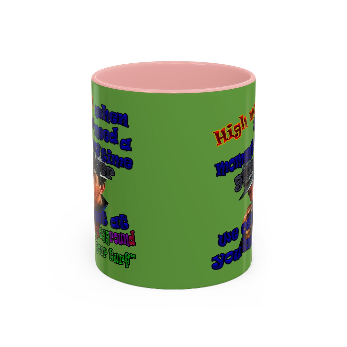 high noon - Accent Mug (green)