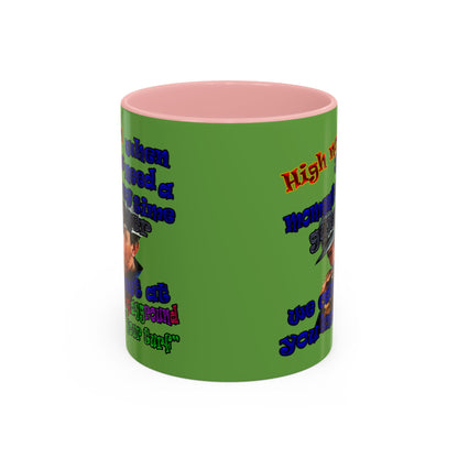 high noon - Accent Mug (green)