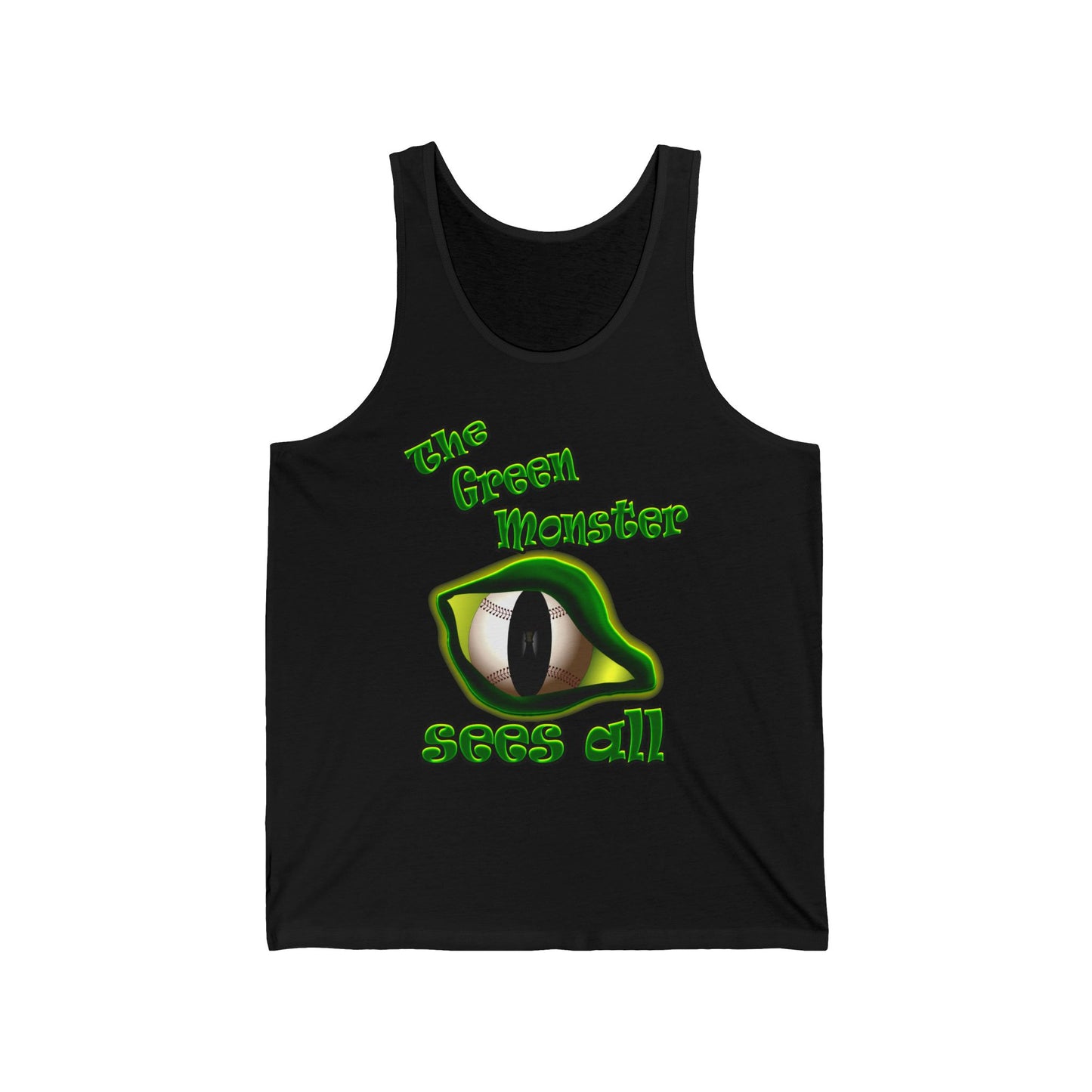 green monster - Unisex Jersey Tank