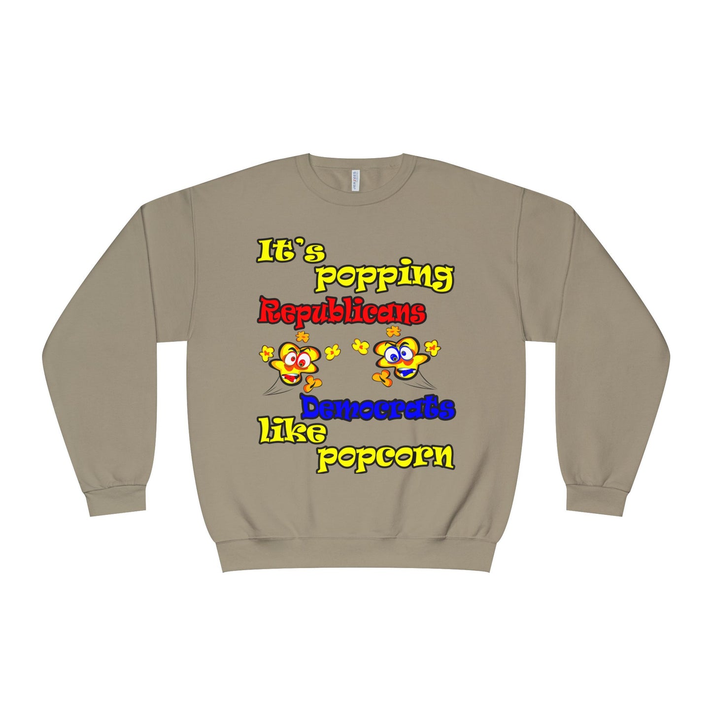 popping like popcorn - Unisex NuBlend® Crewneck Sweatshirt
