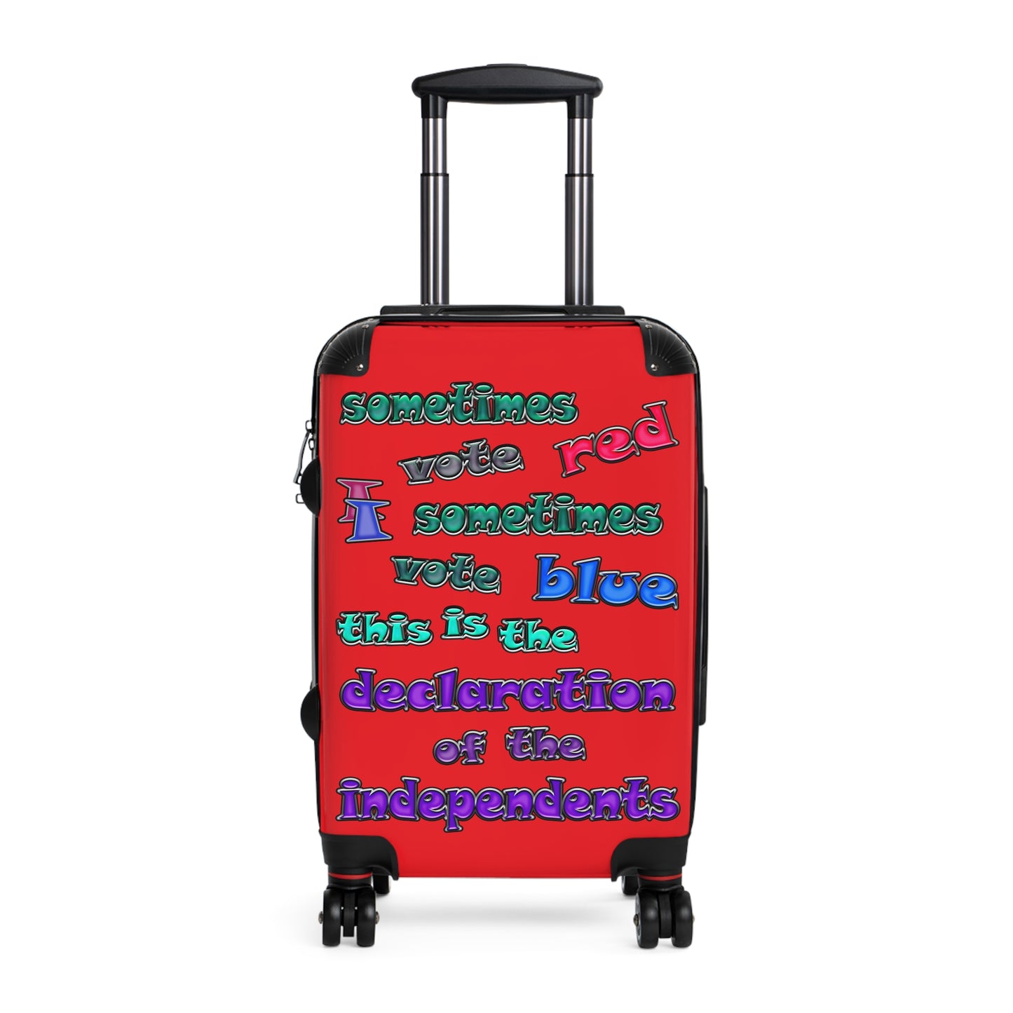 declaration of the independents - Suitcase (red)