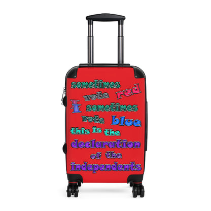 declaration of the independents - Suitcase (red)
