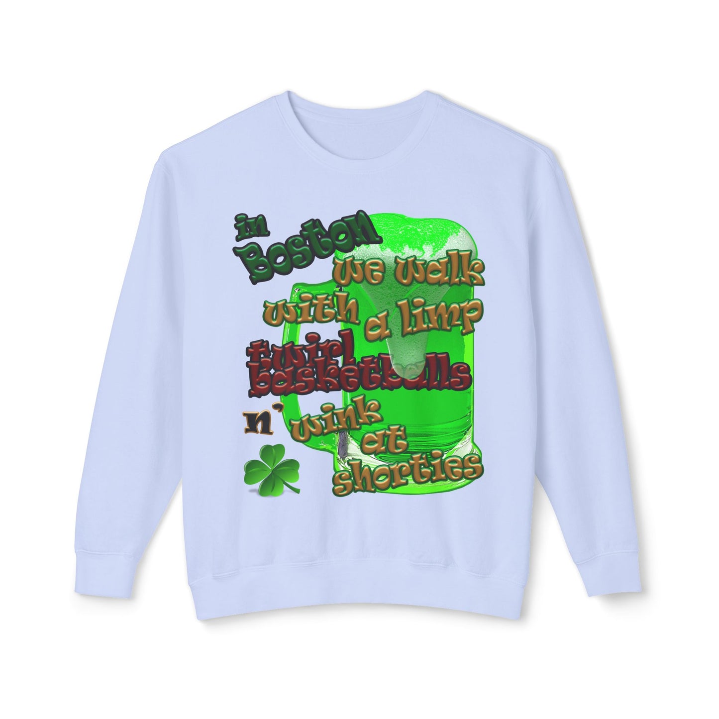 celtics logo - Unisex Lightweight Crewneck Sweatshirt