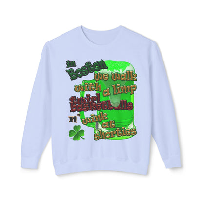 celtics logo - Unisex Lightweight Crewneck Sweatshirt