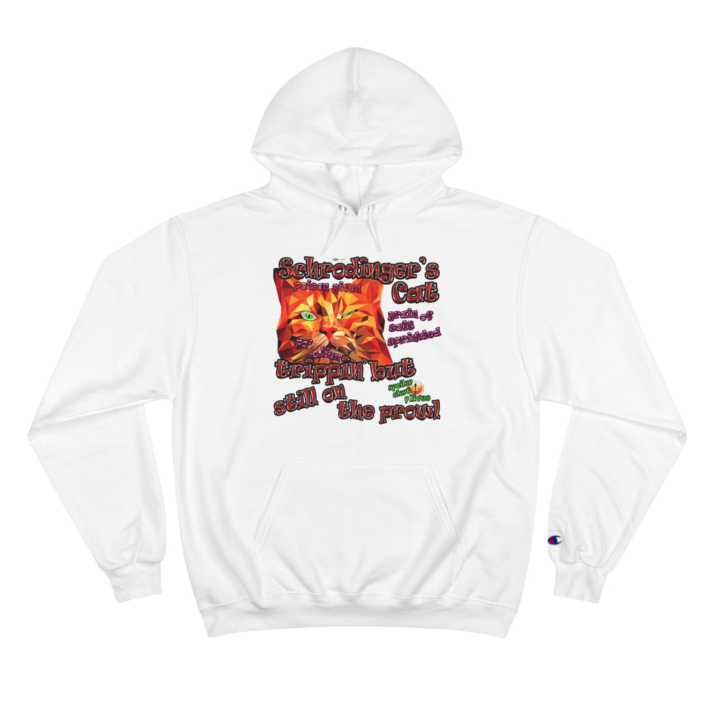 schrodinger's cat - Champion Hoodie