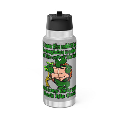 turtle race - Gator Tumbler, 32oz (light grey)
