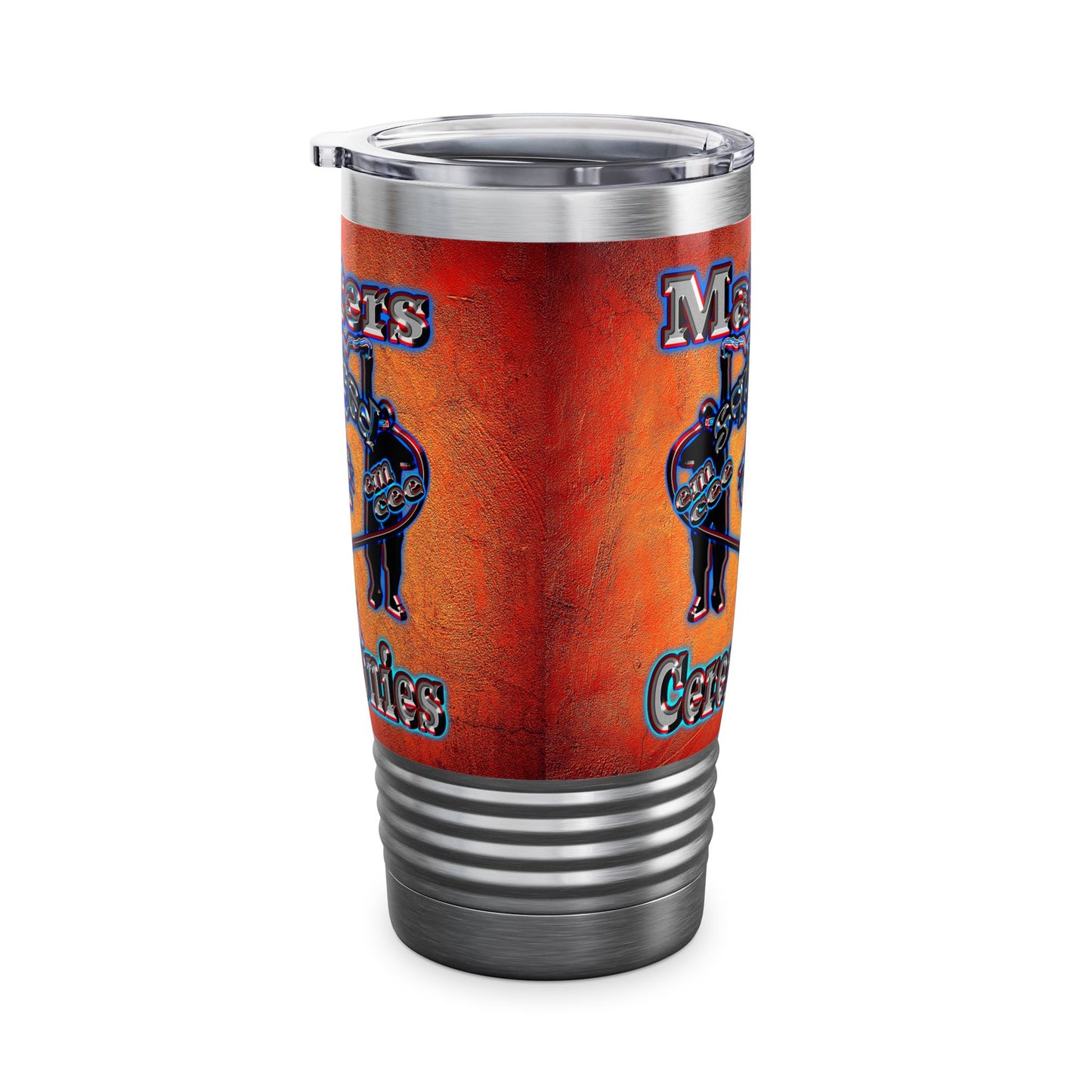 em cee squared - Ringneck Tumbler, 20oz (burnt orange)