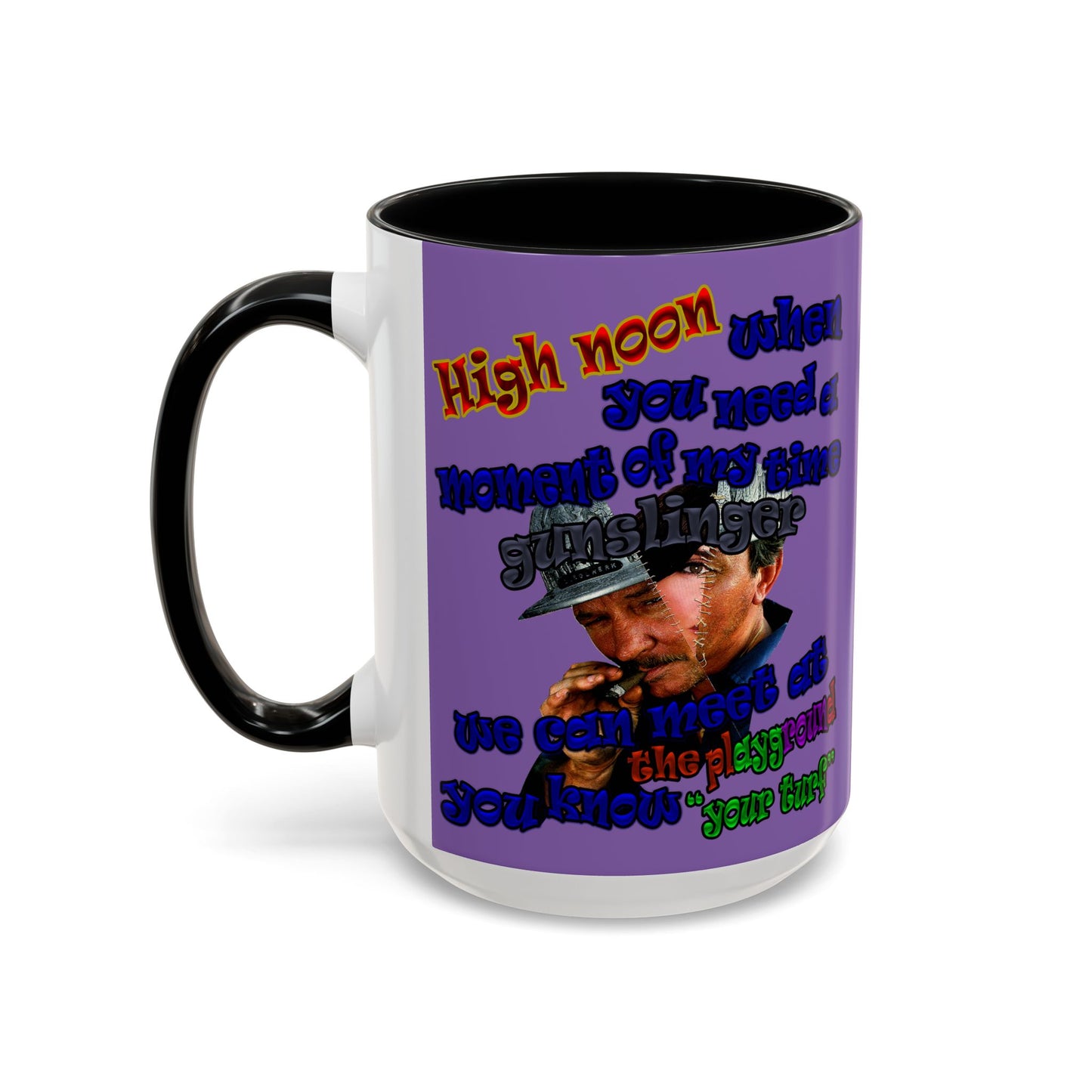 high noon - Accent Mug (light purple)