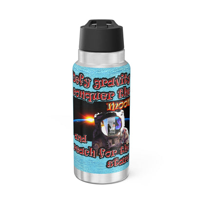 defy conquer reach - Gator Tumbler, 32oz  (faded blue)