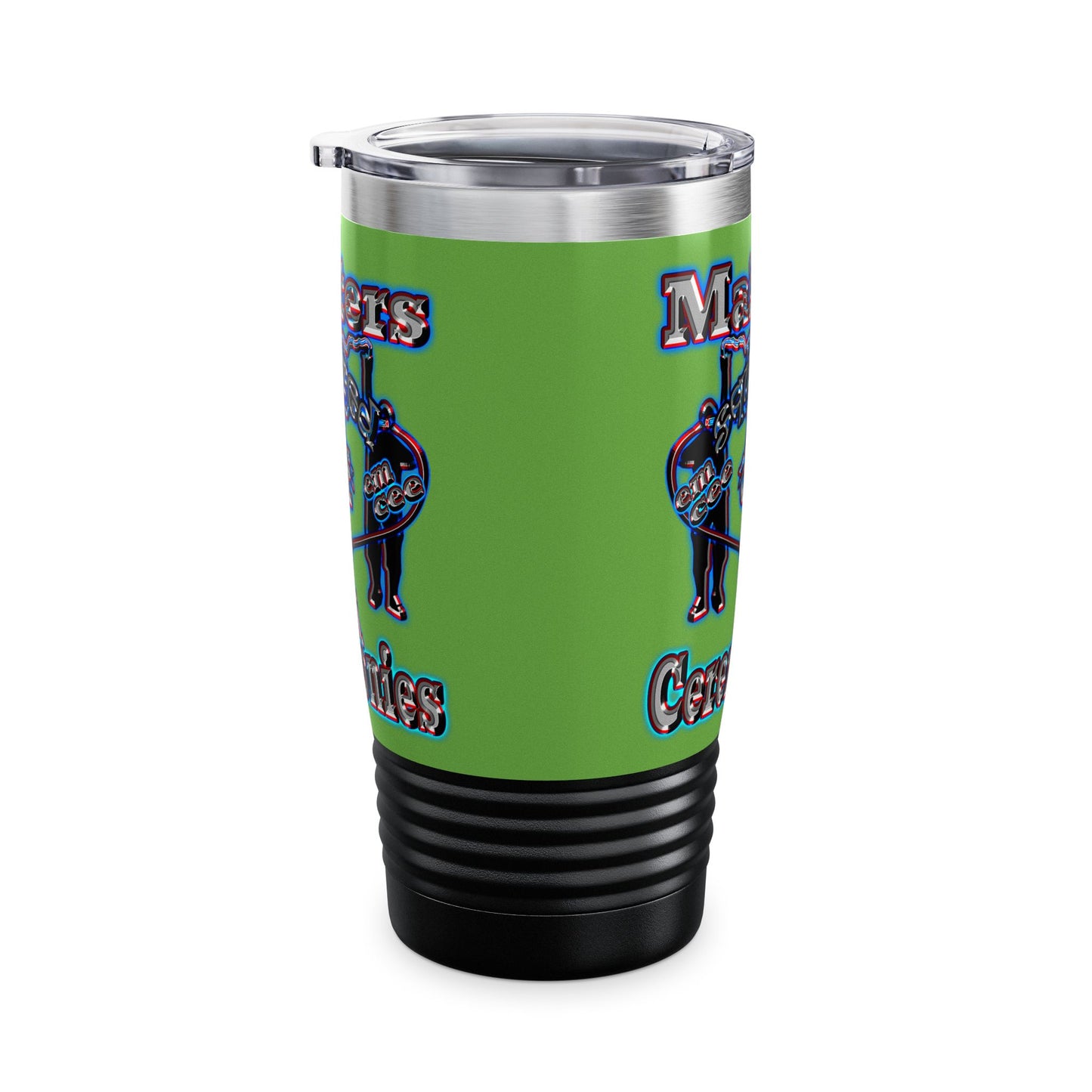 em cee squared - Ringneck Tumbler, 20oz (green)