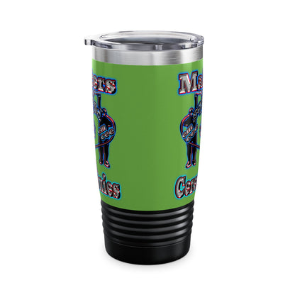 em cee squared - Ringneck Tumbler, 20oz (green)
