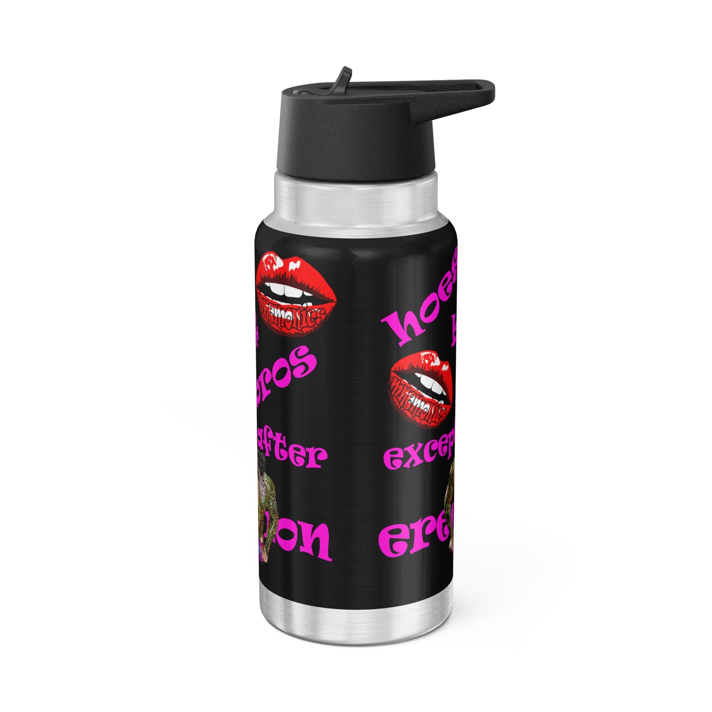 hoes b4 bros - Gator Tumbler, 32oz (black)