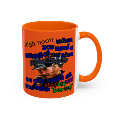 high noon - Accent Mug (orange)